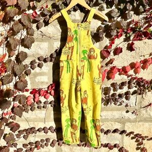 Cool Monkey AOP Dungarees Mini Rodini 104/110 (4-5 years)